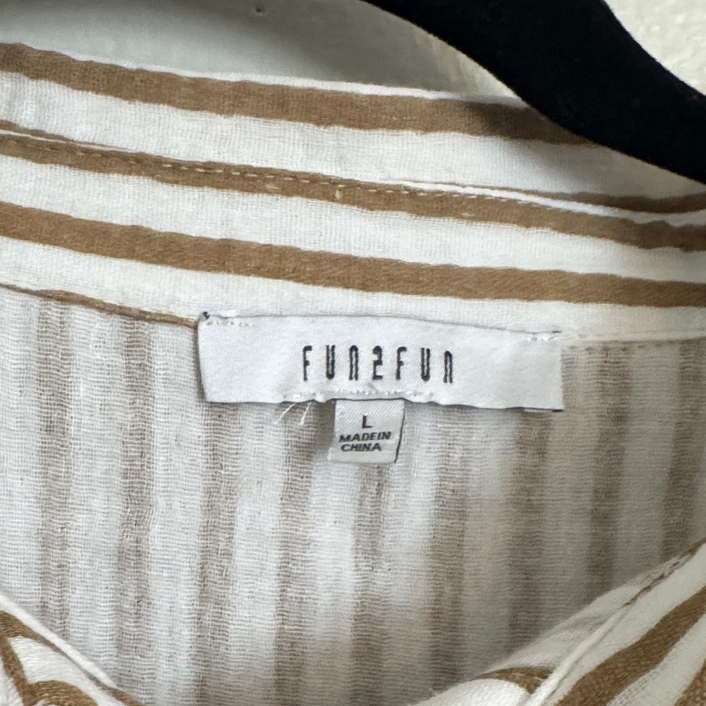 TWO Short Sleeve Button-Down Tops - image 6